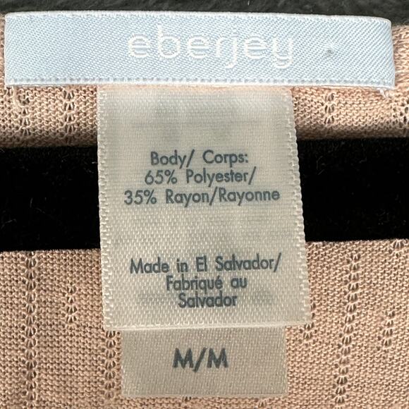 Eberjey Pajamas Womens Medium Pink Romper One Piece Teddy Loungewear Comfort PJs - Picture 6 of 11